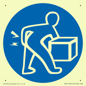 Mandatory: Lift correctly